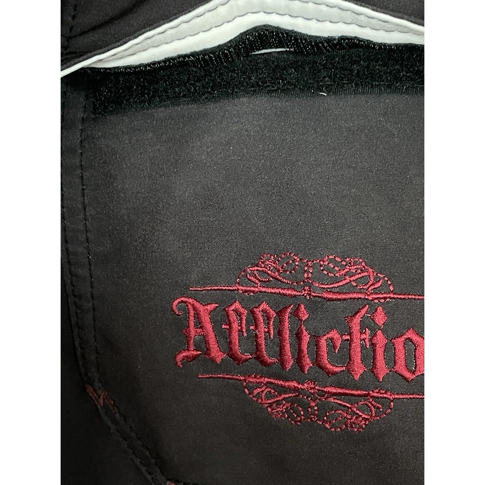 Affliction Board Shorts Mens 34 Brown Swim Trunks Gothic Skull Crosses MMA Y2K - Picture 10 of 16